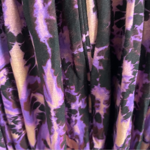 New! ULLA JOHNSON Freya Cutout Tie-Dyed Cotton-Jersey Midi Dress 20765 - Picture 6 of 11